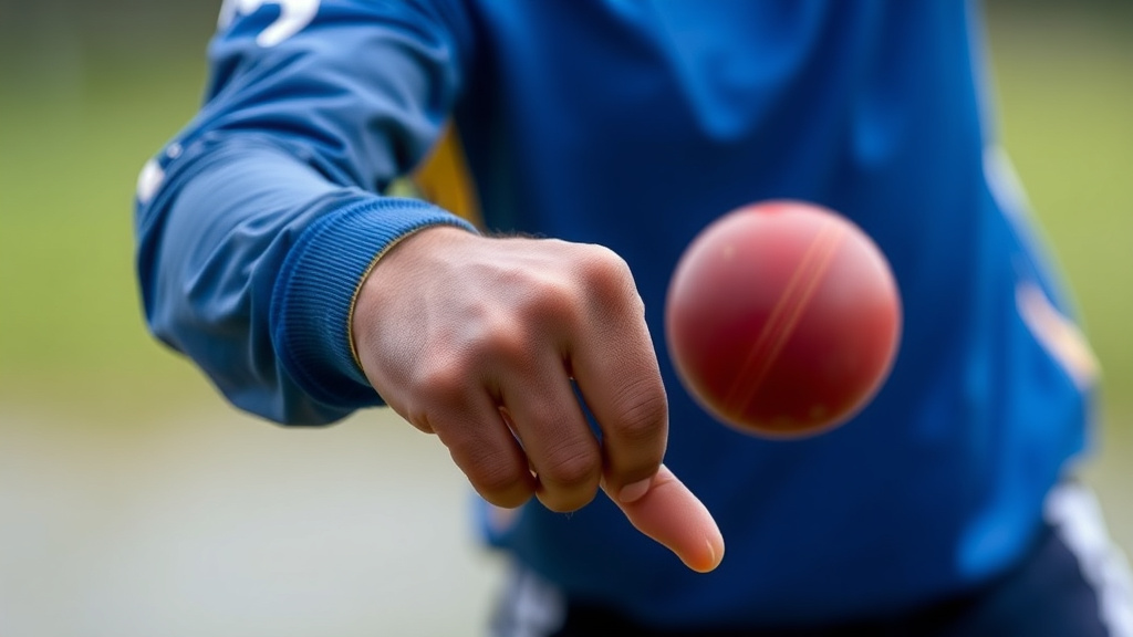 Spinning Bowling Methods Require Exact Finger Positioning and Steady Wrist Movement